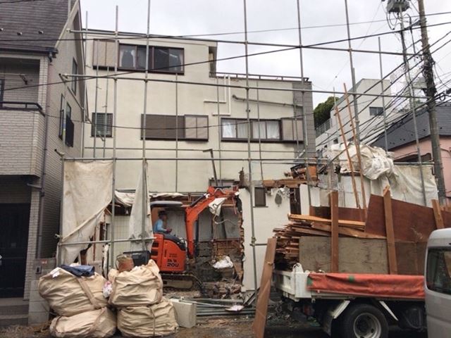 木造2階建て解体工事(東京都杉並区和泉)　工事後の様子です。